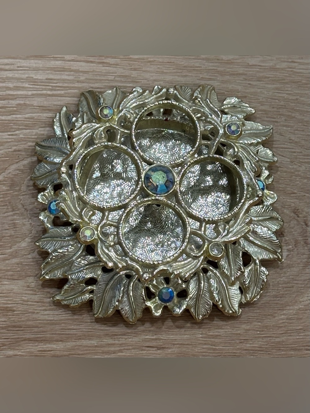 Midcentury Rhinestone Lipstick Stand